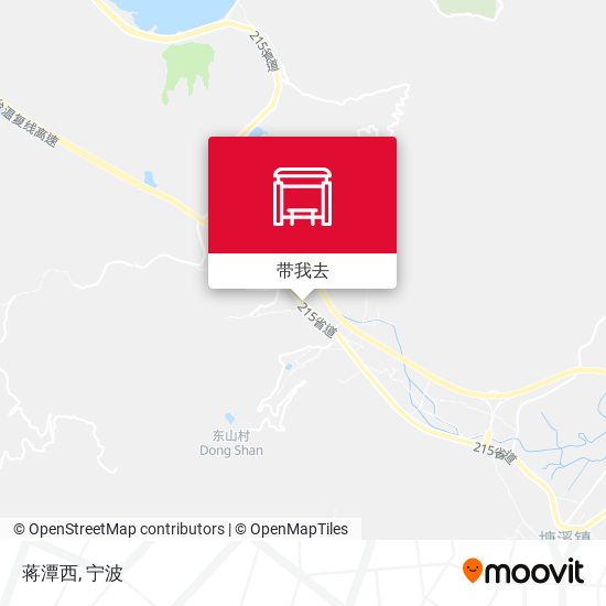 蒋潭西地图