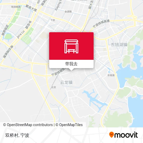 双桥村地图