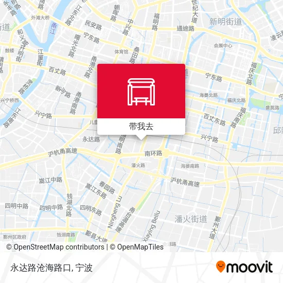 永达路沧海路口地图