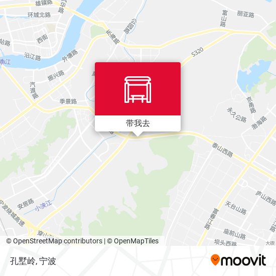 孔墅岭地图