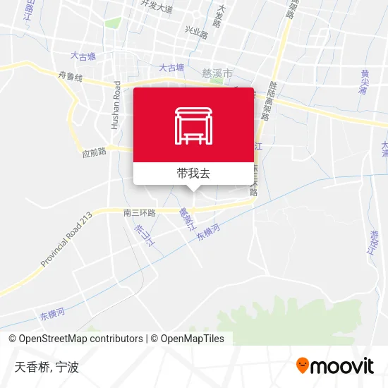 天香桥地图