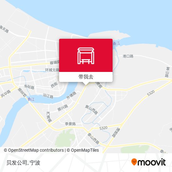 贝发公司地图