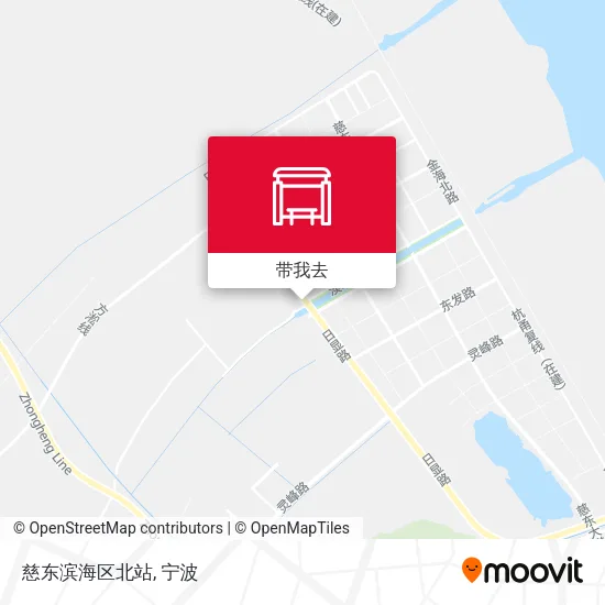 慈东滨海区北站地图