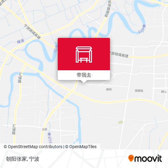 朝阳张家地图
