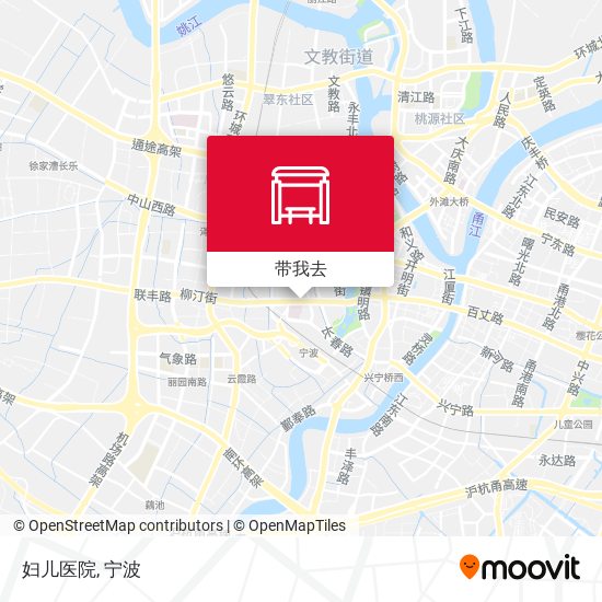妇儿医院地图