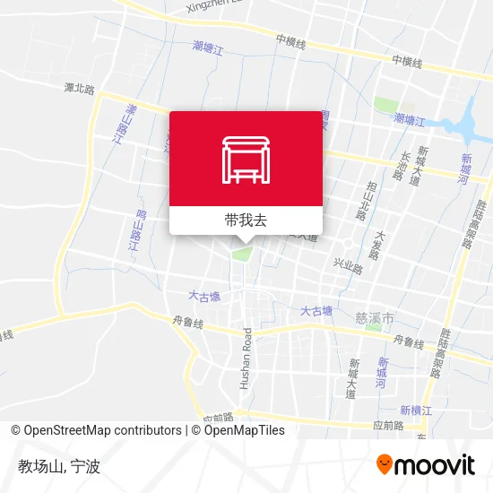 教场山地图