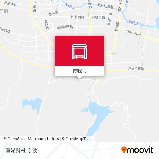 童湖新村地图