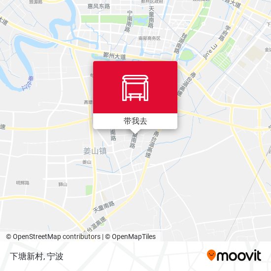 下塘新村地图