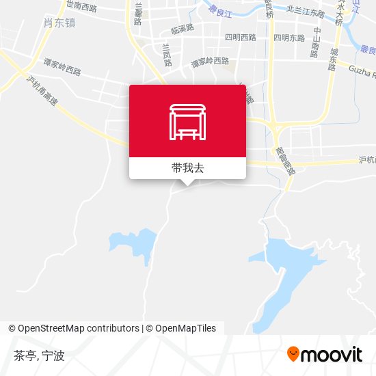 茶亭地图
