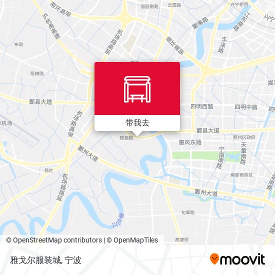 雅戈尔服装城地图