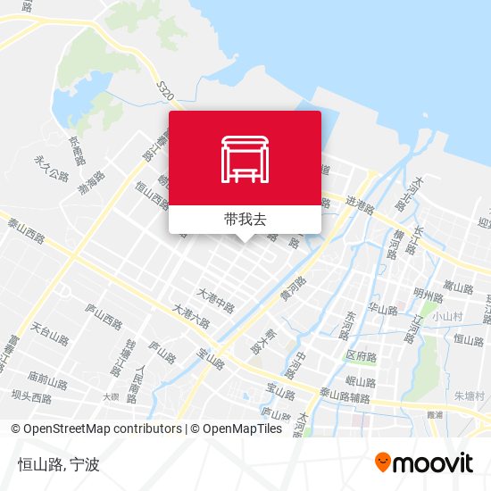 恒山路地图