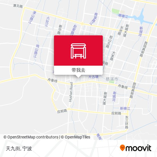 天九街地图