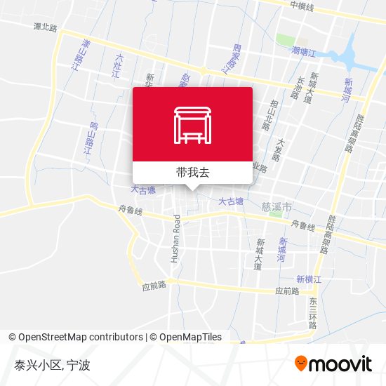 泰兴小区地图