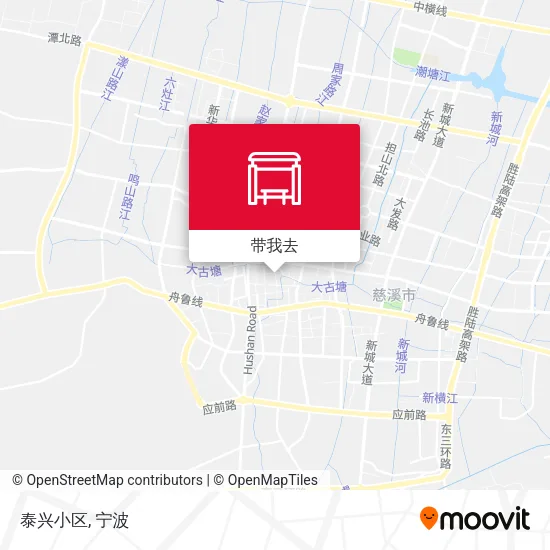 泰兴小区地图