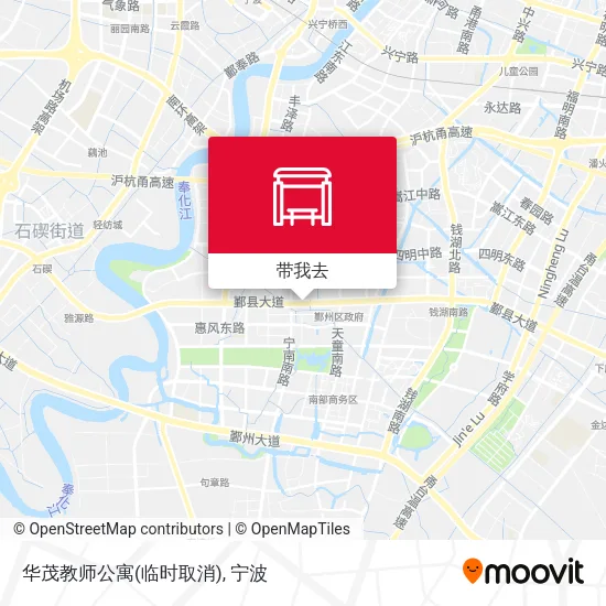 华茂教师公寓(临时取消)地图