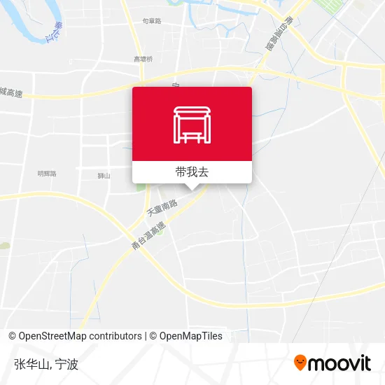 张华山地图