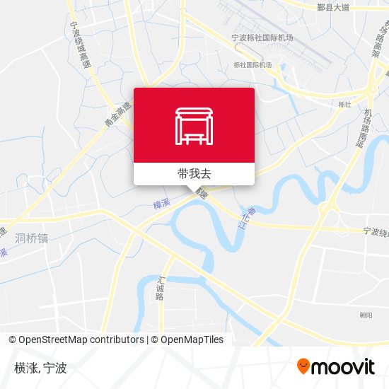 横涨地图