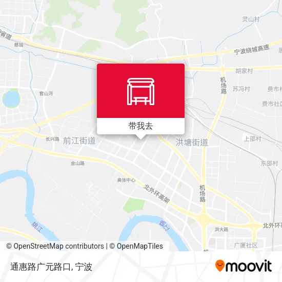 通惠路广元路口地图