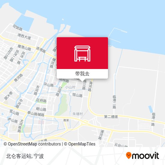 北仑客运站地图