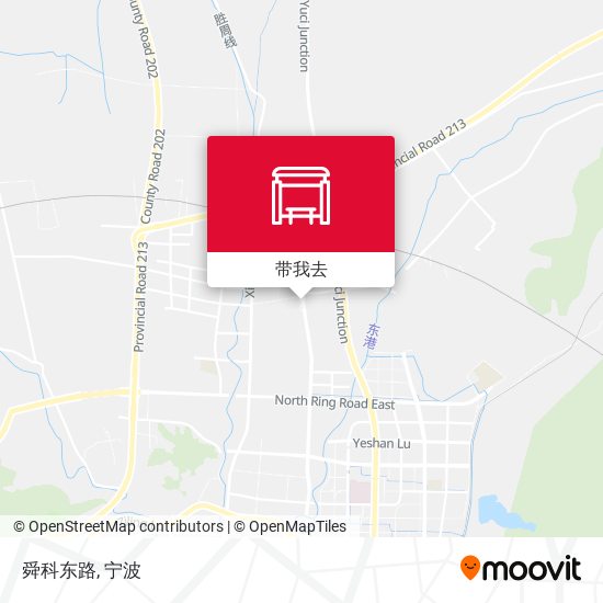 舜科东路地图