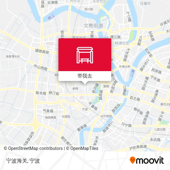 宁波海关地图