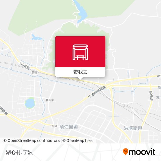 湖心村地图