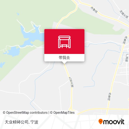 天业精铸公司地图