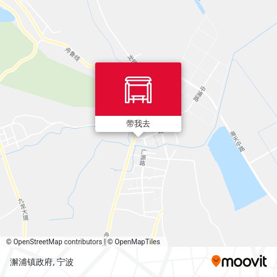 澥浦镇政府地图