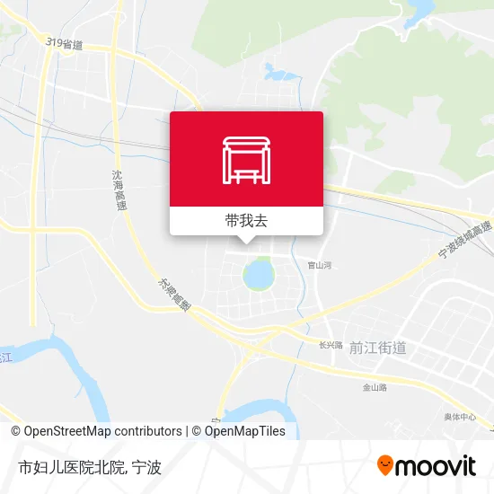 市妇儿医院北院地图