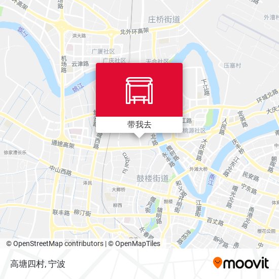 高塘四村地图