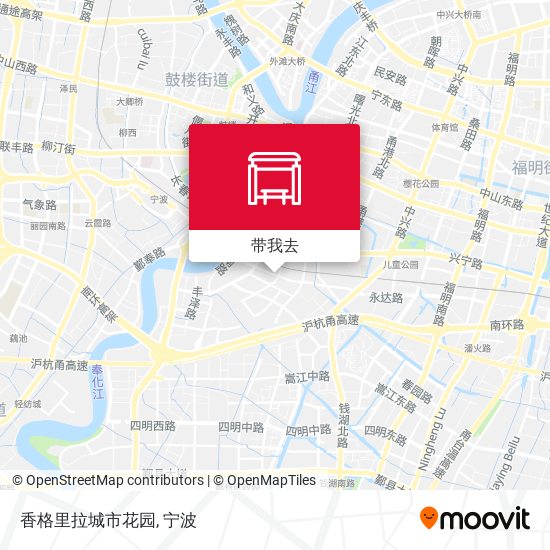 香格里拉城市花园地图