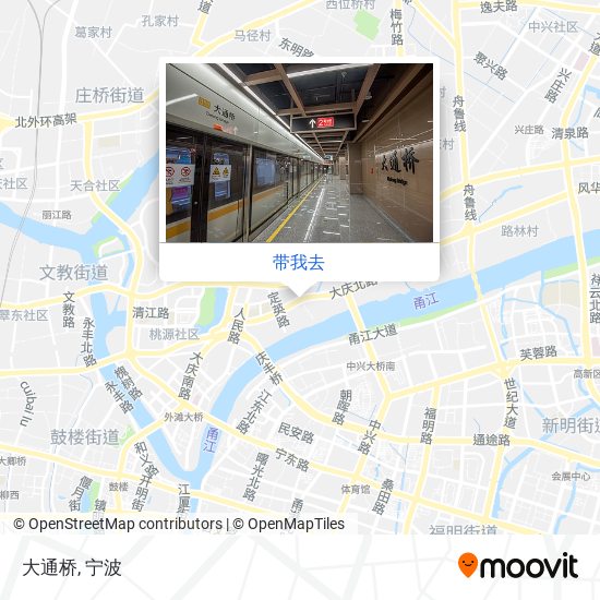 大通桥地图