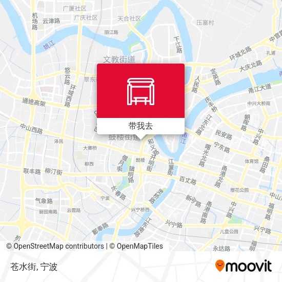 苍水街地图