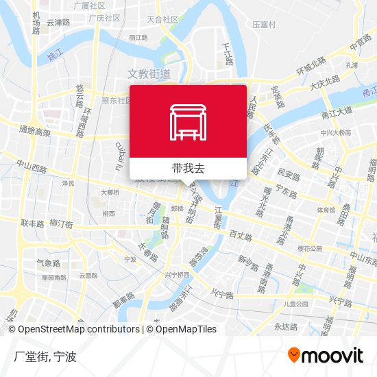 厂堂街地图