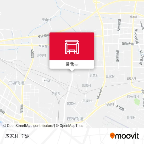 应家村地图
