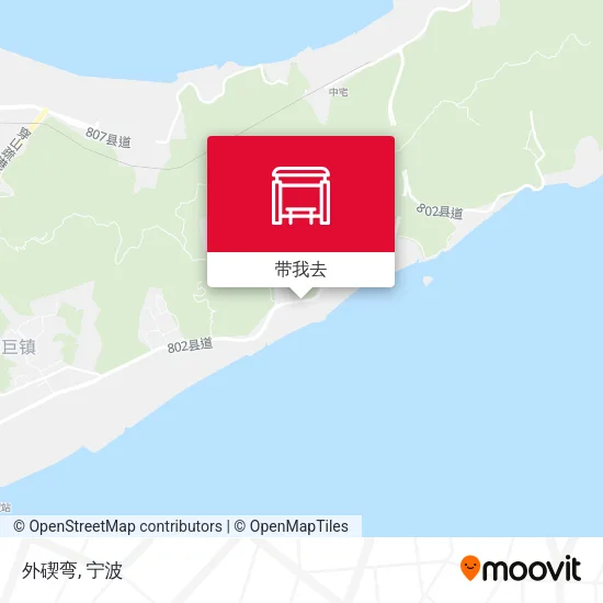 外碶弯地图
