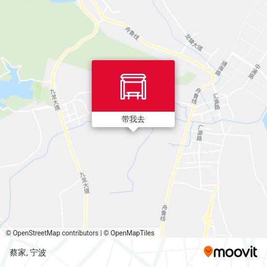 蔡家地图