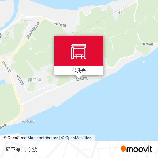郭巨海口地图