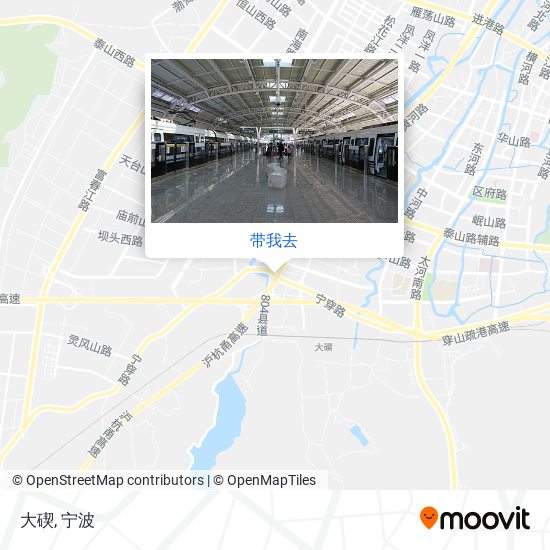 大碶地图