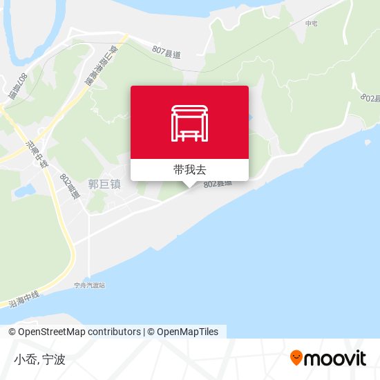小岙地图