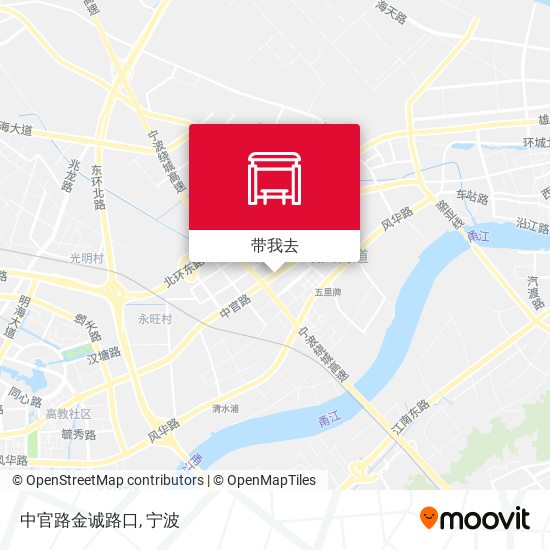 中官路金诚路口地图