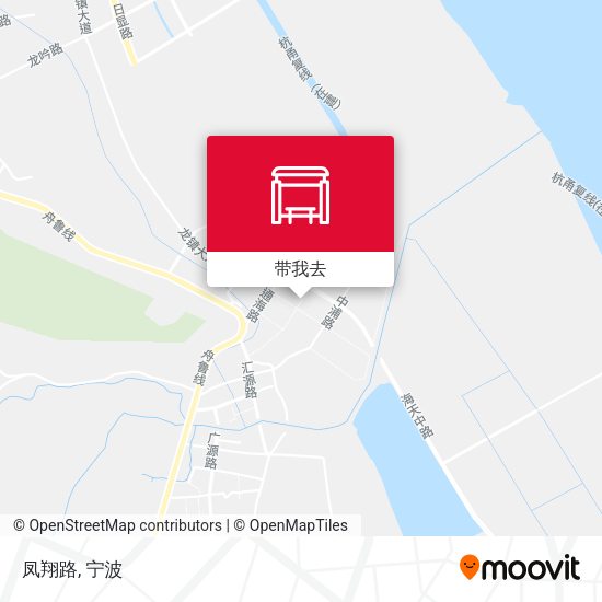 凤翔路地图