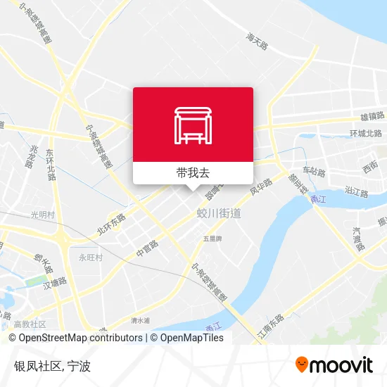 银凤社区地图
