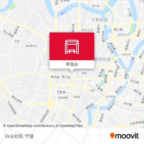 白云社区地图
