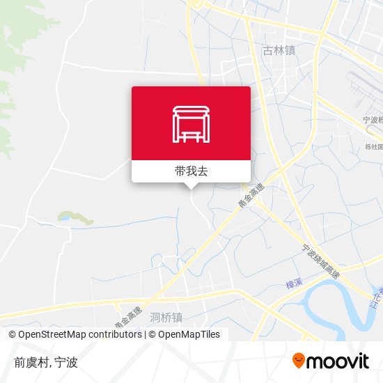 前虞村地图