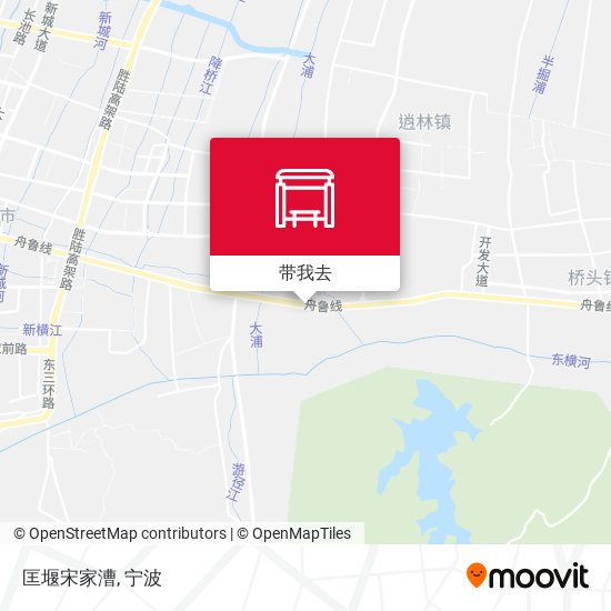 匡堰宋家漕地图