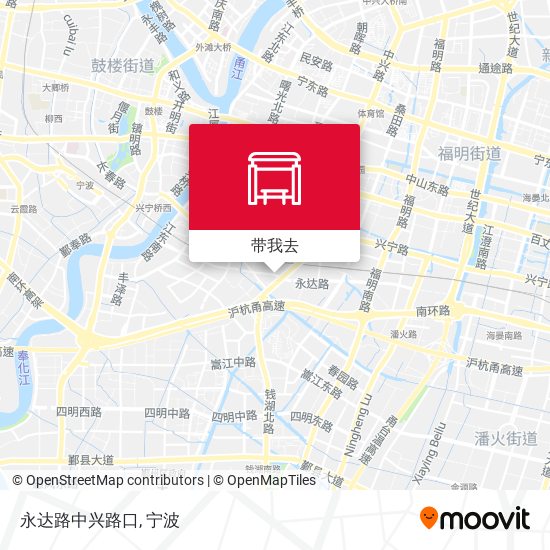 永达路中兴路口地图