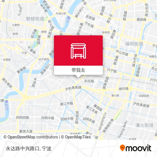 永达路中兴路口地图
