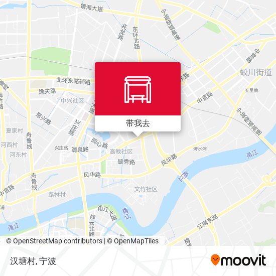 汉塘村地图