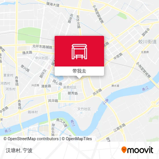 汉塘村地图